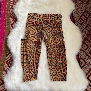 TEEKI LEOPARD LEGGINGS 🐆 XS ECO FRIENDLY 🌿